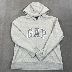 Gap Kids Large Gray Hooded‎ Pullover Sweatshirt Hoodie
